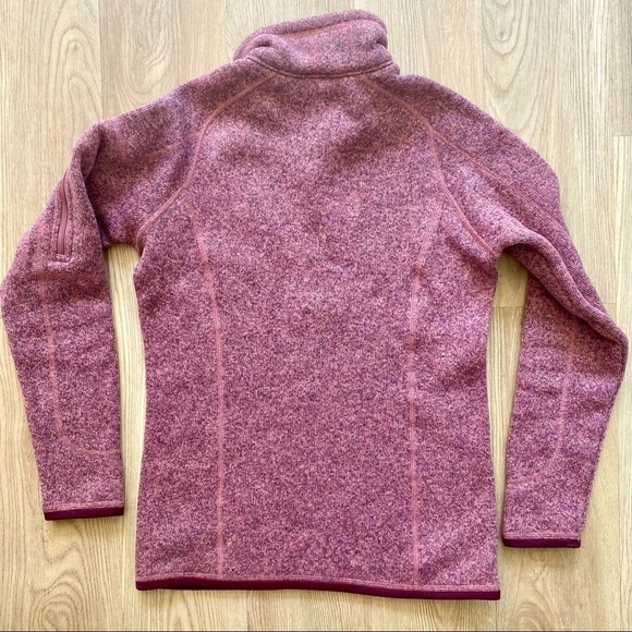 Patagonia Pink Quarter Zip Better Sweater - Picture 9 of 9
